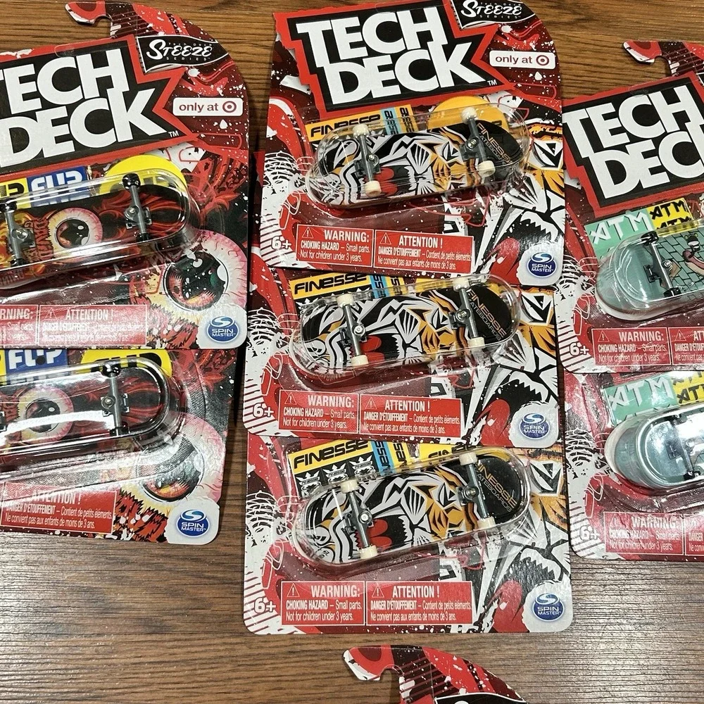 Lot‎ Of 16 Steeze Series Target Only Tech Decks New in Box Ultra Rare + Extras